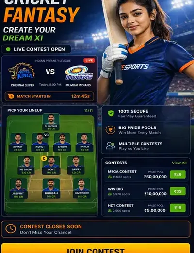 Tanobet (Tanobet) fantasy cricket & matchday visual 3